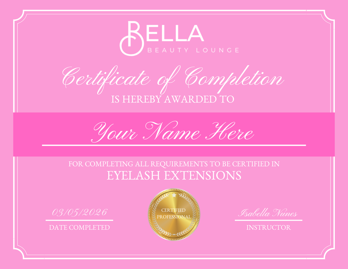 Intro to Lashes Online Training
