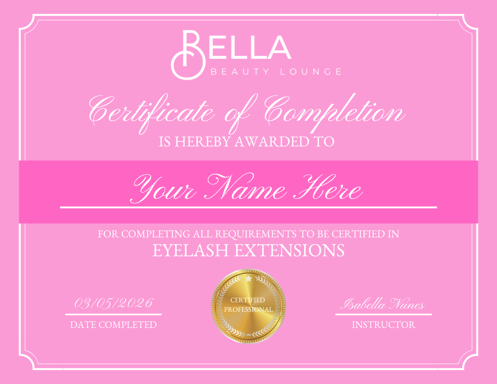 Pro Level Lashes Online Training