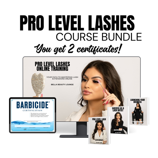 Pro Level Lashes Online Training